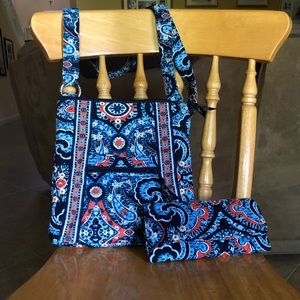 VERA BRADLEY MARRAKESH PURSE AND WALLET